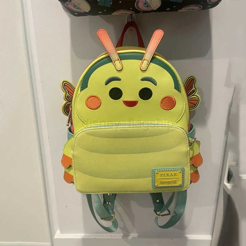 Disney Loungefly X Disney Pixar Bugs Life Heimlich Role Playing Mini Backpack WalletXJ250506