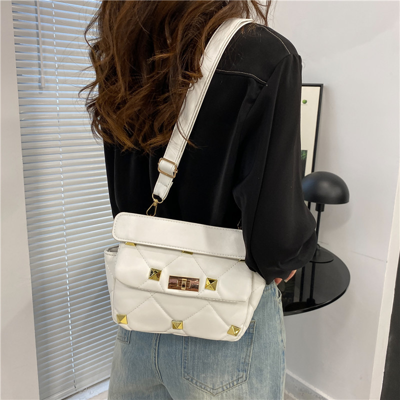 Trendy Women's Soft PU Crossbody Bag - Designer Studded Bohemian Embroidered Shoulder Handbag, Versatile Fashion Tote for Bestseller