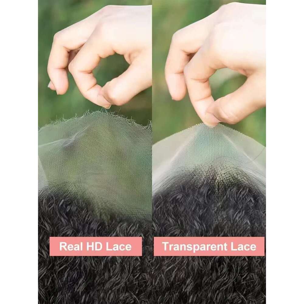 250 Density 40 36 Inch Straight 13X6 Hd Transparent Lace Front Human Wigs Brazilian Virgin Hair