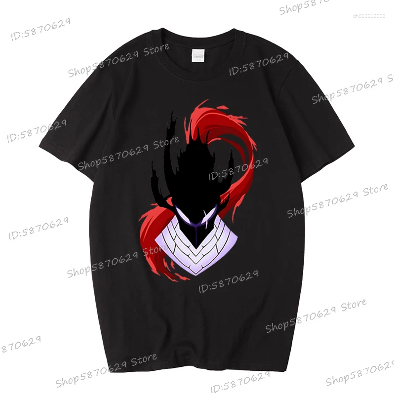 Men's T Shirts Anime Vintage Unisex T-shirt Sung Jin-woo Solo Leveling Graphic Tee Tops Cotton T-shirts Gift For Manga Lovers