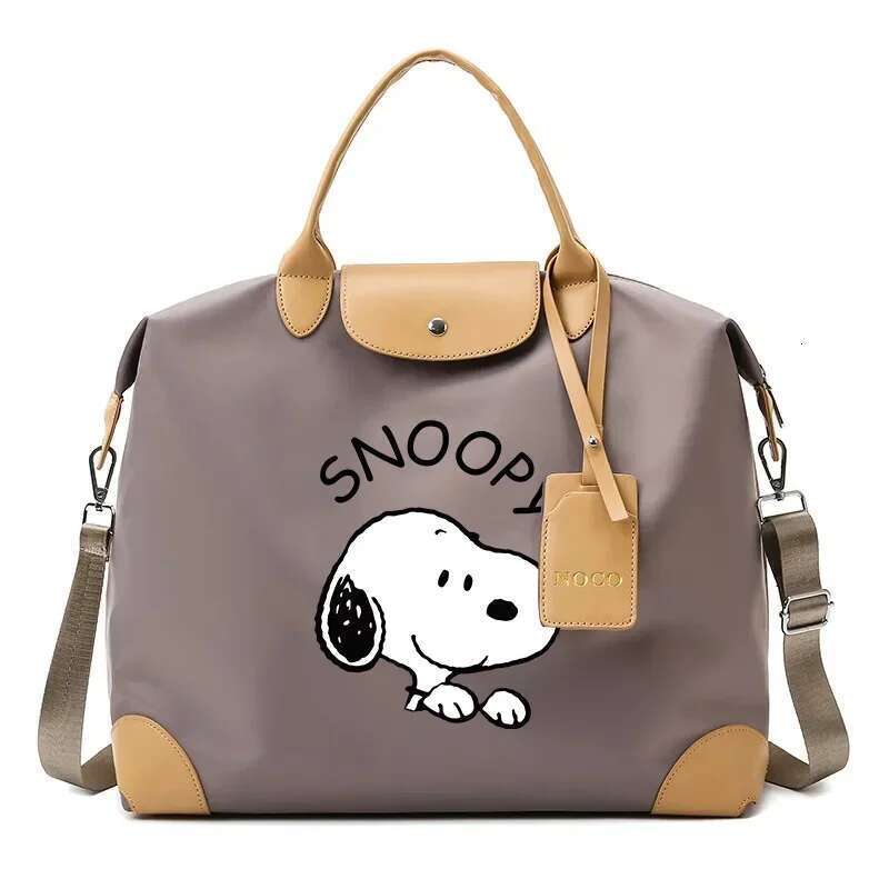 Snoopys Tote Travel Portable Handbag Lage Binding Bags Packaging Bag Anime Figure Shoulder Strap Pack Women Men Gifts