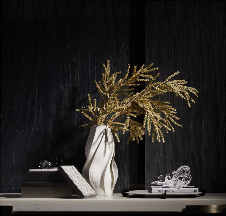 Elegant Artisanal Ceramics for Interior Design with Exquisite Three-Dimensional Patterns