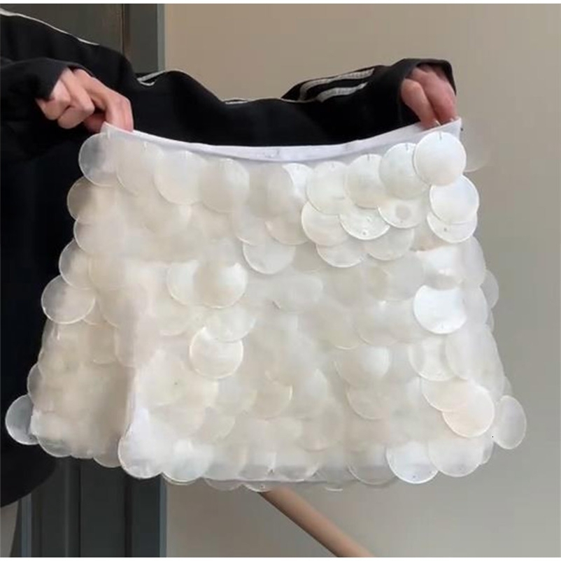 Sequin Mini Skirt Women Sexy Slim Shiny Fashion Chic Short Skirts Female Spring Summer Beach Streetwears Lady 250429