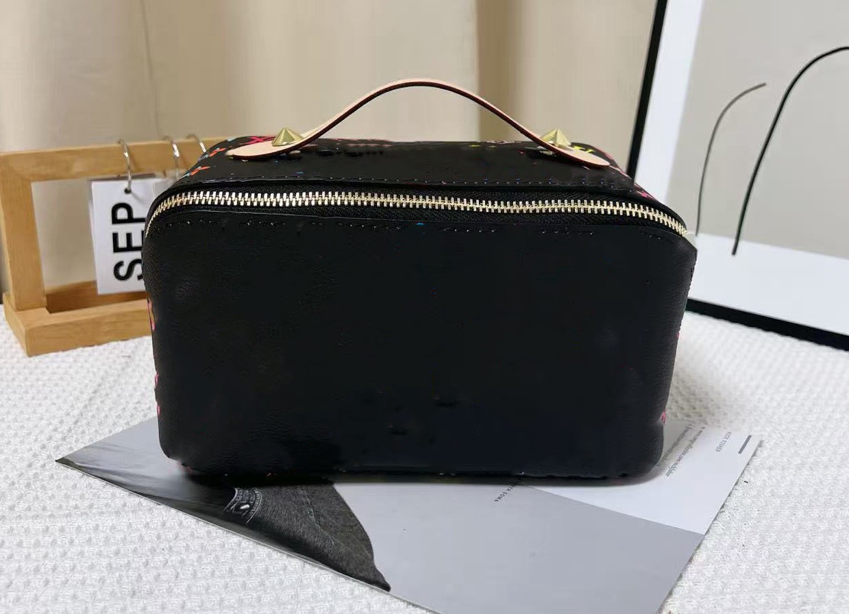 Multicolor travel toiletry pouch wash bag makeup beauty case women cosmetic bags toilet bag organizer