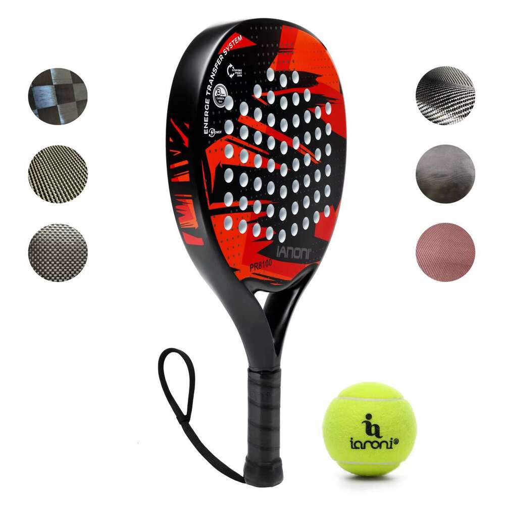 IANONI carbon fiber Raquette Raquettes Palas De Padel racket