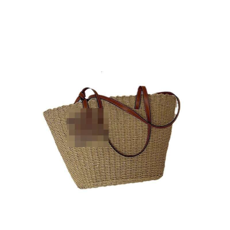 Summer Woven Bag Beach Bag Large Capacity Single Shoulder New Xialuojia Grass Woven Vacation Style Beach Bag Women S Bag KQ KQ