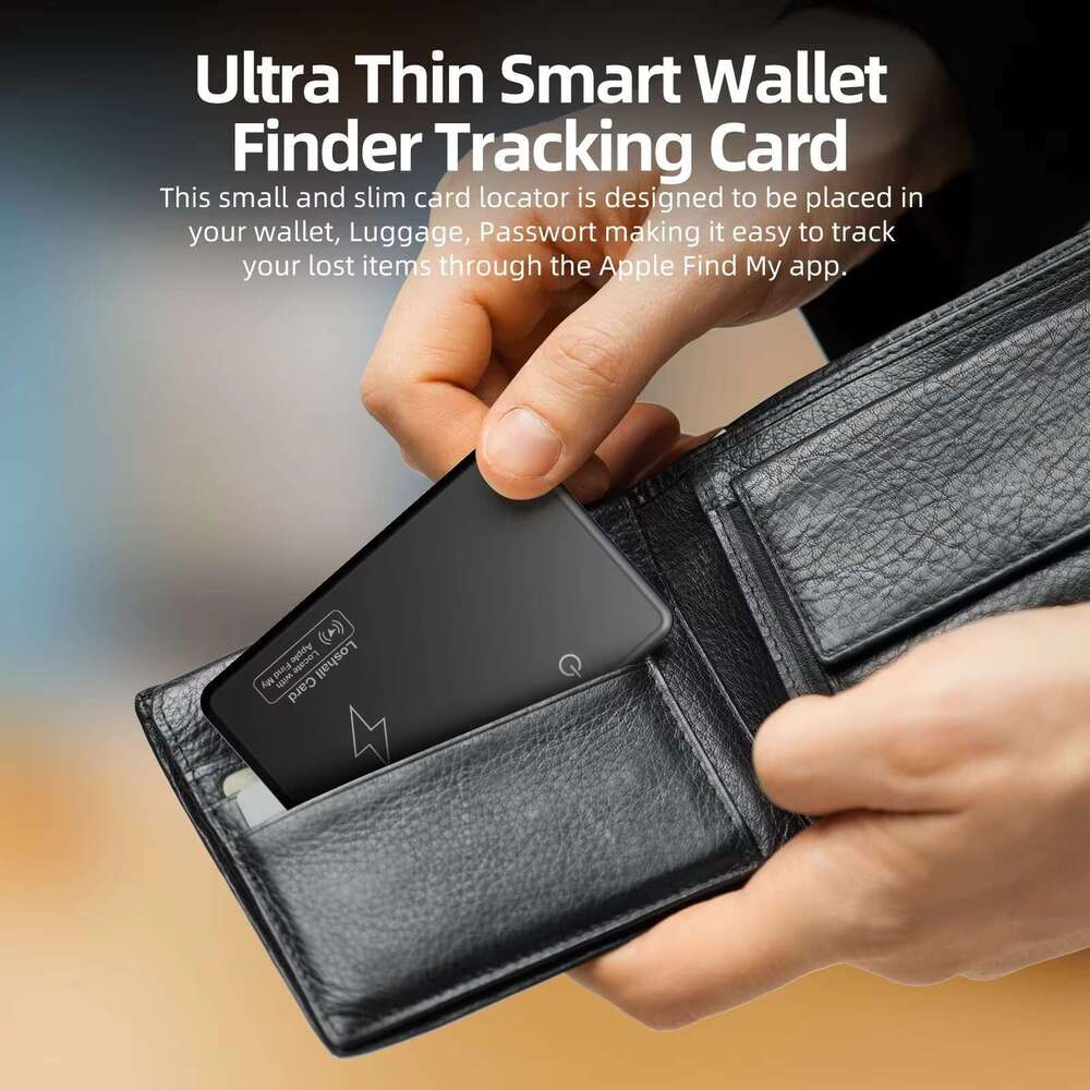 Find My Tag for apple Compact Key Finder Locator Wallet Tracking Mini Findmy Tracker