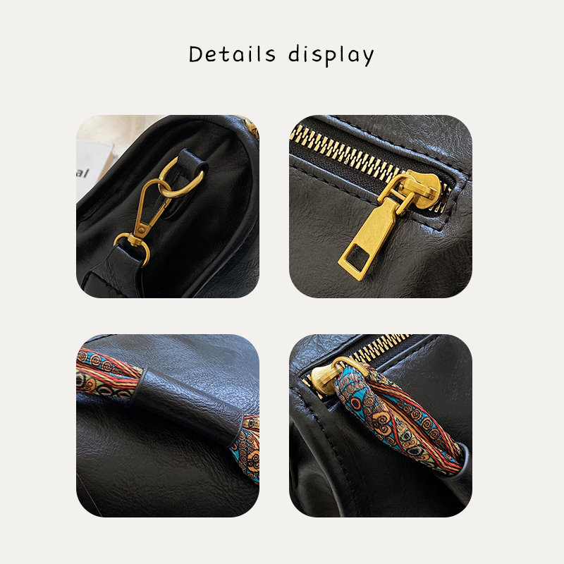 crossbody bag for women leather hobo purse trendy lightweight boho shoulder bag with two straps designer cross body bag 635