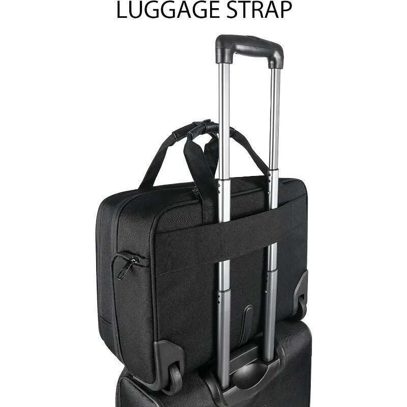 17.3 Inch Bag, Waterproof Overnight Rolling Bags, Laptop Bags for Travel/Work/Business,Stylish Carry on Briefcase