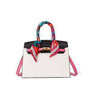 2024 New Handheld Silk Scarf Kelly Fashion Large Capacity Shoulder Crossbody Women's Bag
