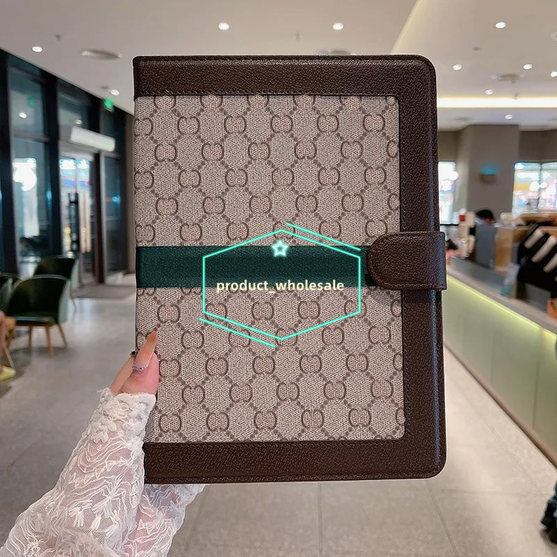 Luxury Leather Designer iPad Case Shockproof Protective Cover For ipad mini 4 5 6 pro Air 9.7 10.2 10.5 10.9 inch Series Amazon universal Cute Kids Tabket Stand Case
