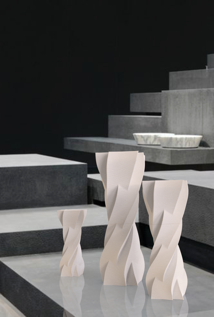 Artistic Home Decor - Sophisticated Ceramic Ornament featuring Stunning 3D Designs