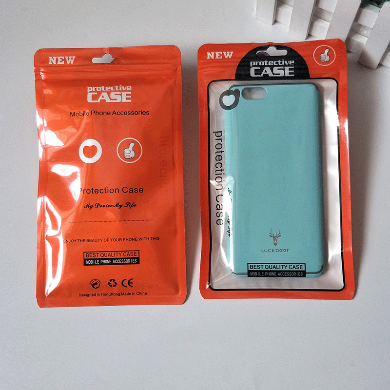 Clear Plastic Poly Bags Opp Packing Zipper Package Accessories Pvc Retail Boxes Handles For 4.7 5.5 6.8 inch iPhone Samsung Huawei XiaoMi OnePlus Cabl