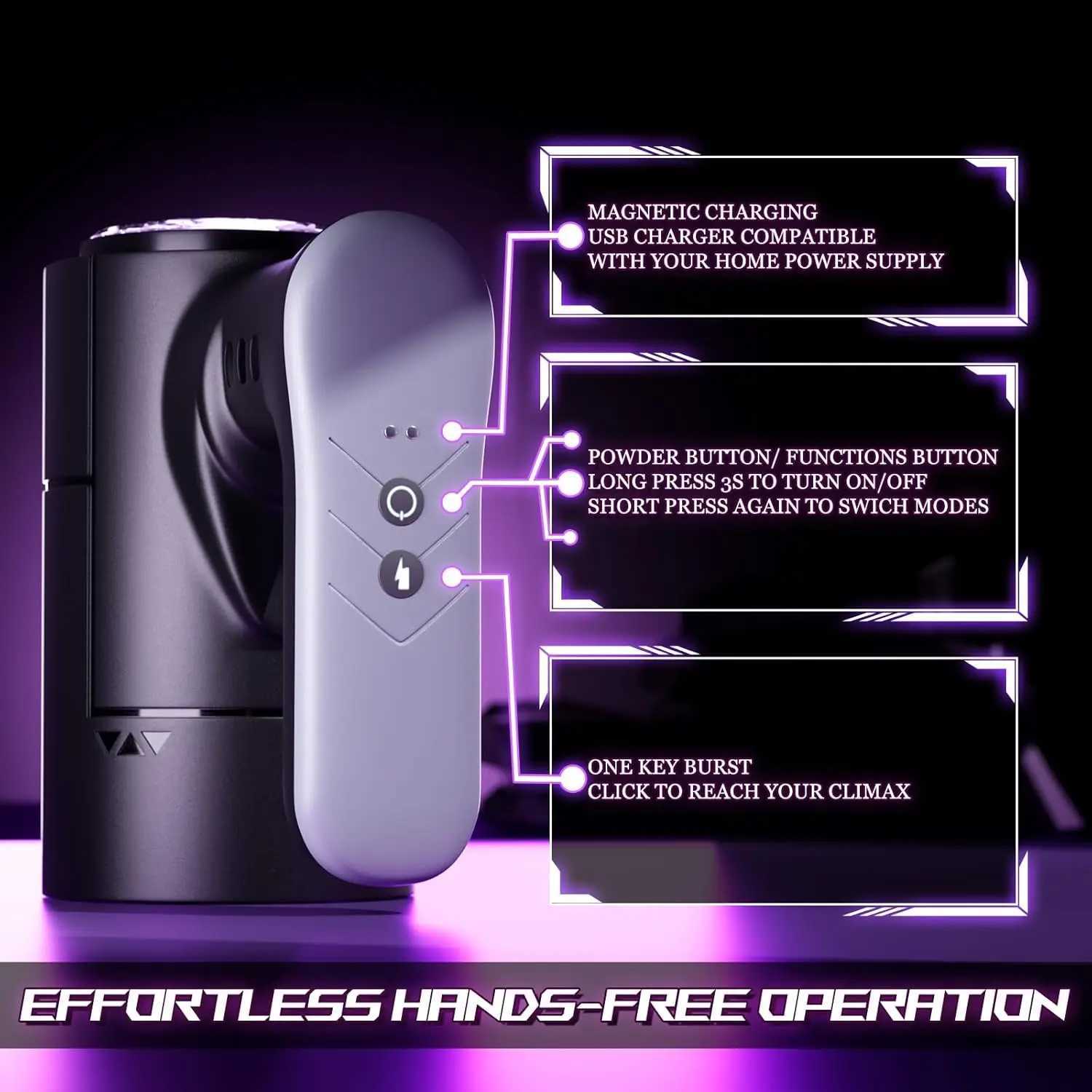 Automatic stimulation male masturbation cup oral sex Pocket Pussy Strong Strongker mens real Pocket Pussy adult sex toy W250506