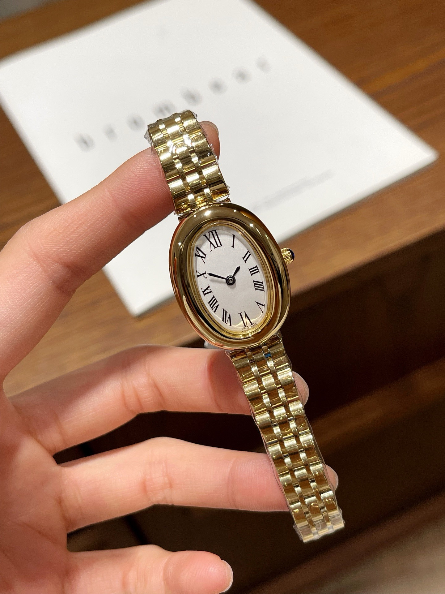 Luxury fashion women Baignoire watch woman watches stainless steel square working wristwatch top brand relogio feminino waterproof design lady clock #55