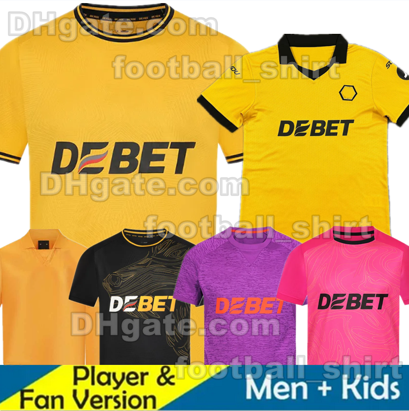 4XL 25 26 WoLvErHaMpToNes WoLvEs 70th soccer jerseys CUNHA STRAND LARSEN GUEDES MUNETSI SARABIA BELLEGARDE DOYLE ANDRE HEE CHAN DAWSON men kids Kits football shirt