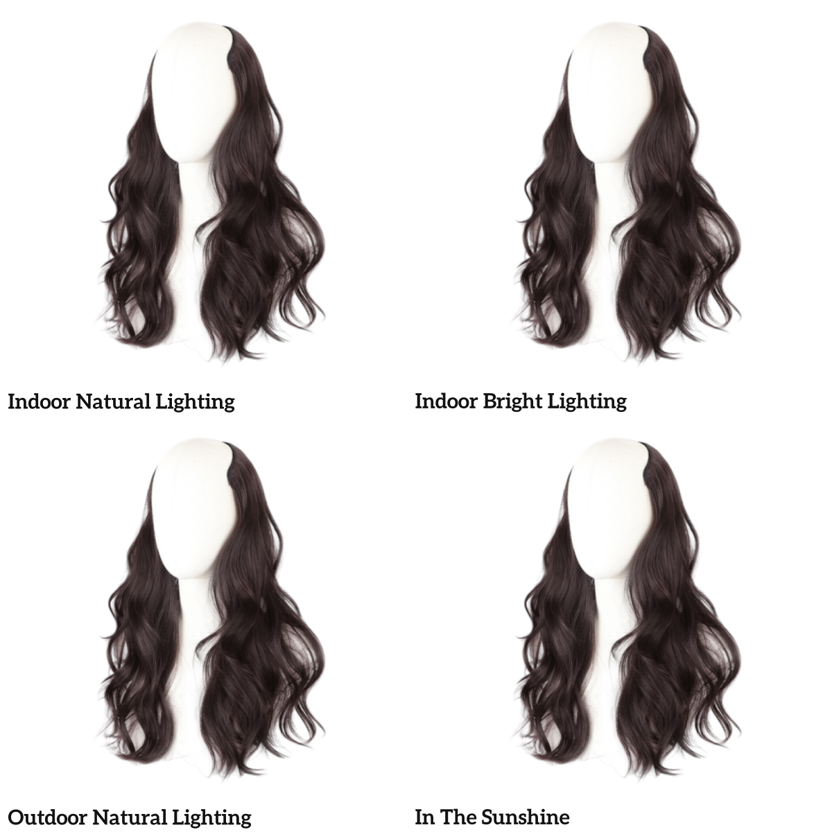 Luxurious Ladies' Hair Piece With Realistic Waves - Ideal Mothers Day Gift