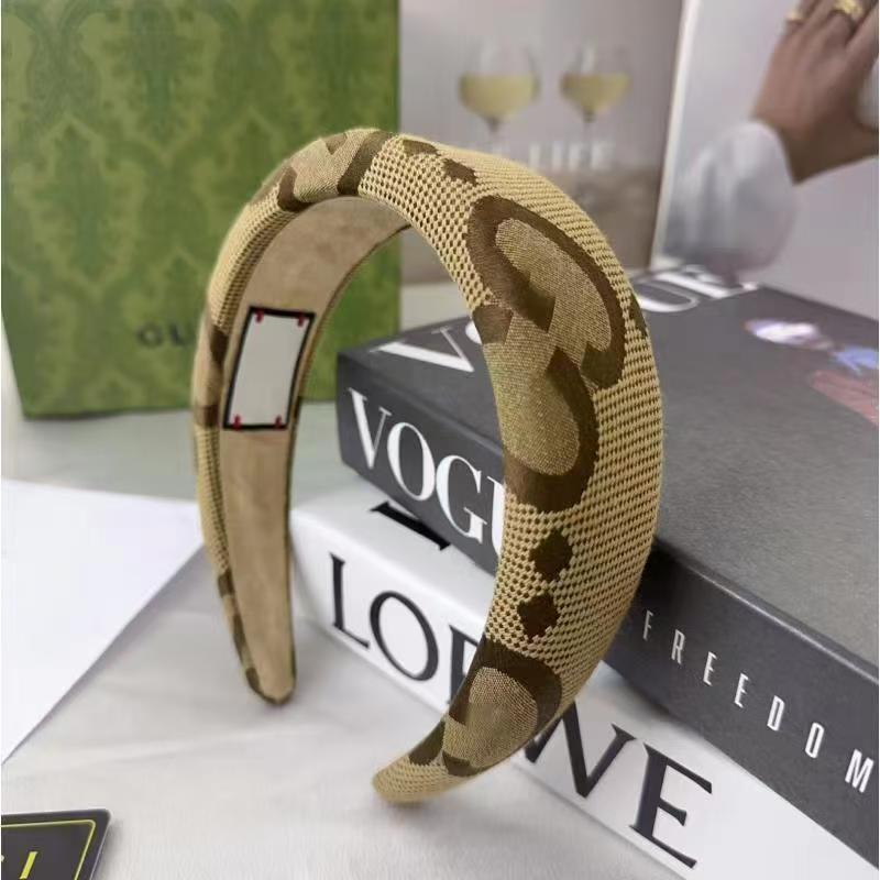 Luxury Designer Hair Clips for Women and Girls Classic G Letter High Quality Canvas Fabric