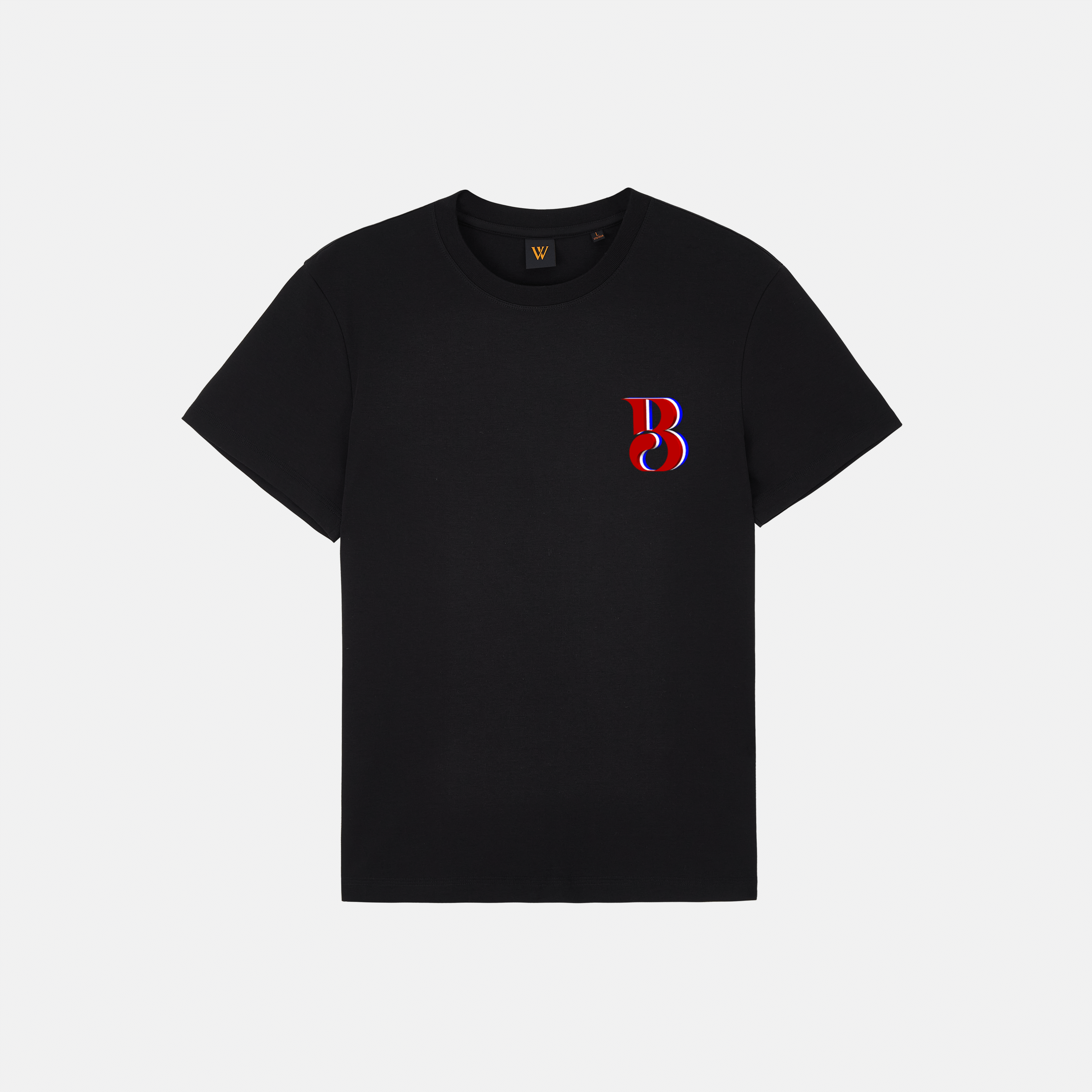 Comfort-Fit Graphic Printed Cotton Crewneck Shirt
