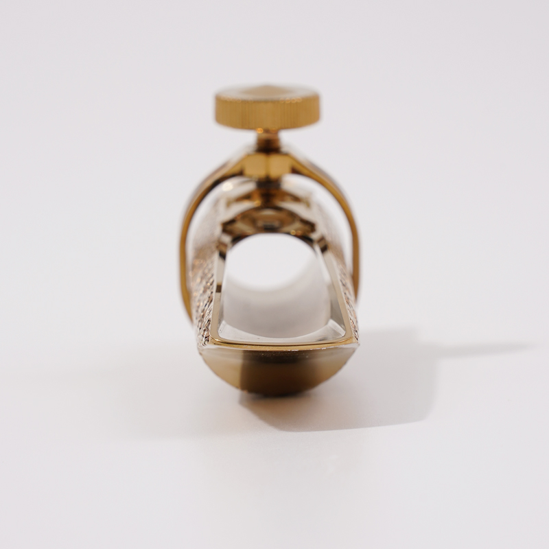 Professional Tenor Saxophone Metal Mouthpiece Matte Finish Jazz Mouthpiece with Ligature Cap Durable Brass Sax Reed Accessories hot-sale