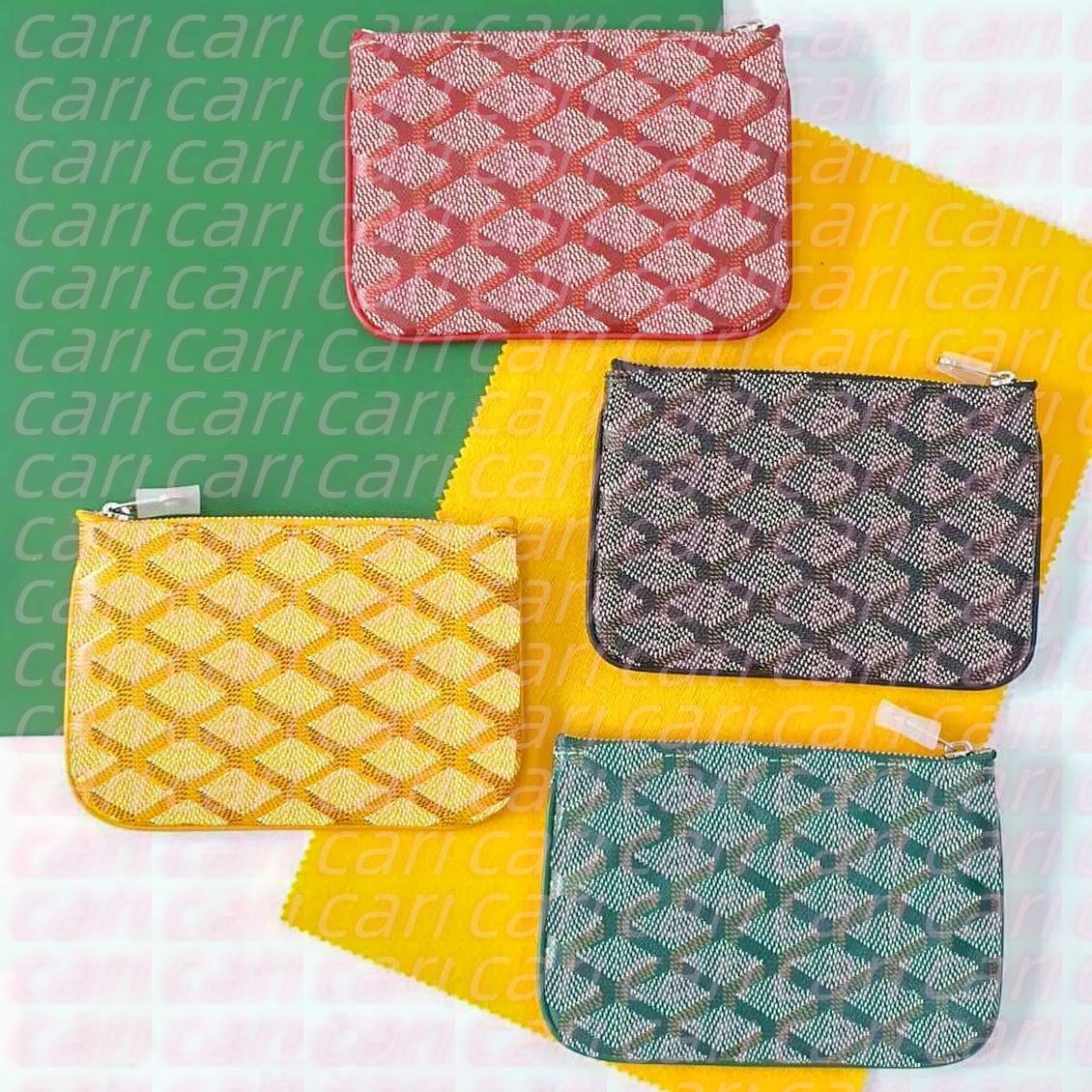 Mini Senats Designer zipper key pouch Coin Purses cardholder Wallet Pocket passport holders pocket organizer id card mens Womens small Wallets Leather cards holder
