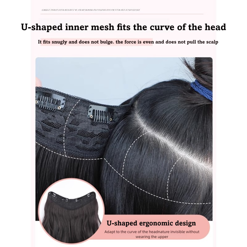 Luxurious Ladies' Hair Piece With Realistic Waves - Ideal Mothers Day Gift