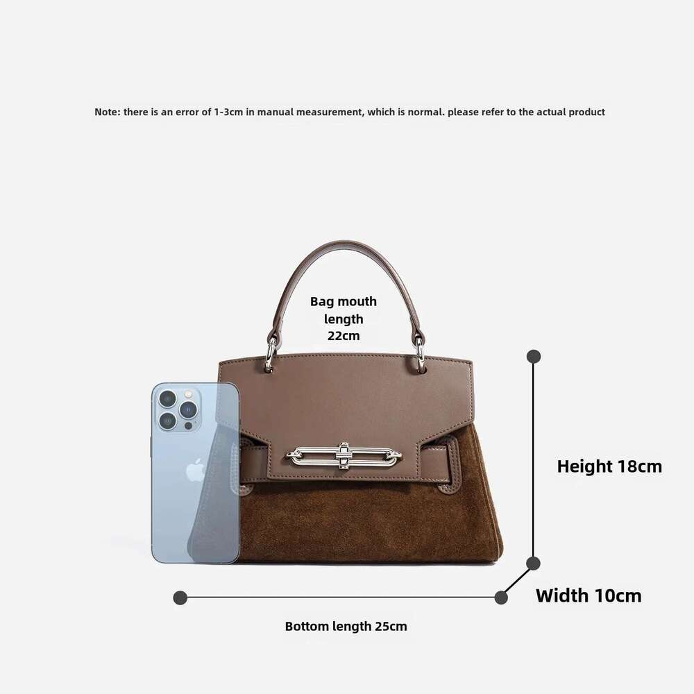 Fashionable Simple Women's Shoulder NicheWomen's Genuine Leather Handbag New Model Crossbody Bag For Motorcycle Equipme