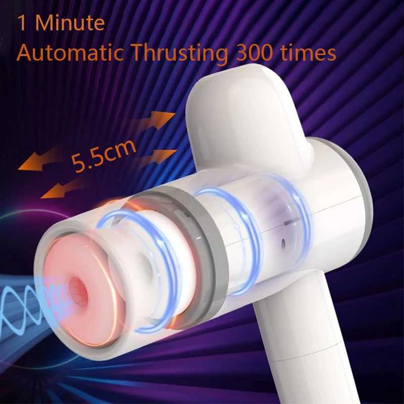 Automatic Thrusting Male Masturbator Remote Control Pocket Pussy vagina Blowjob Pennis Pump Adult Sex Toys for Men Hands FreeXJ250506