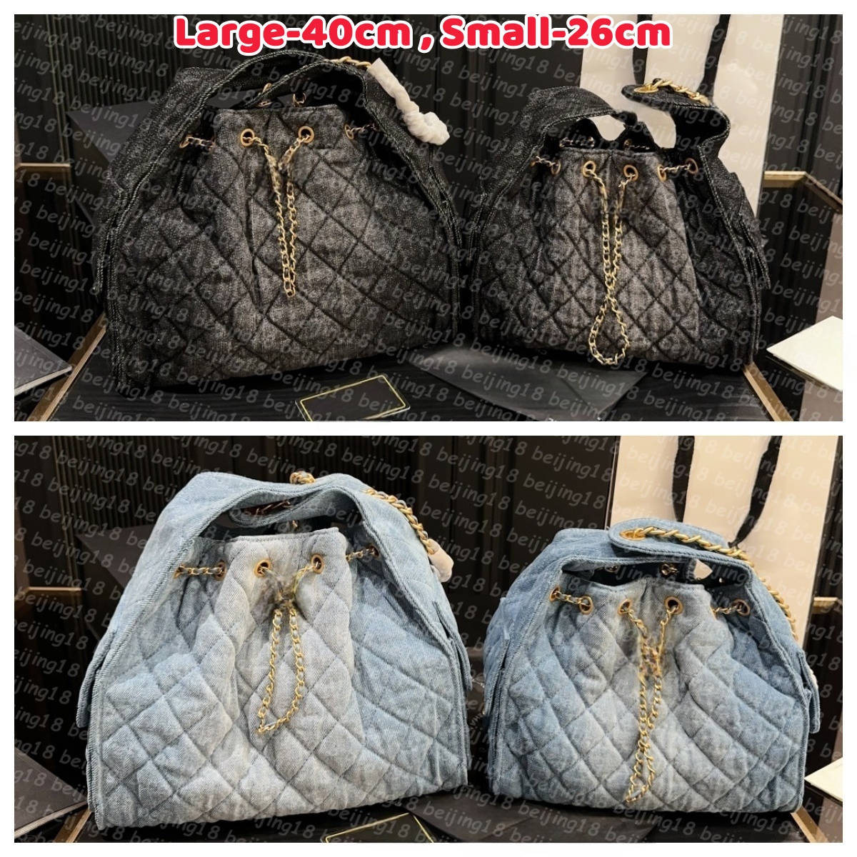 (Colors as Pics show) Designered Large Capacity Shopping Bag Shoulder Handbags Chain Handbag Cosmetic Bags for Women