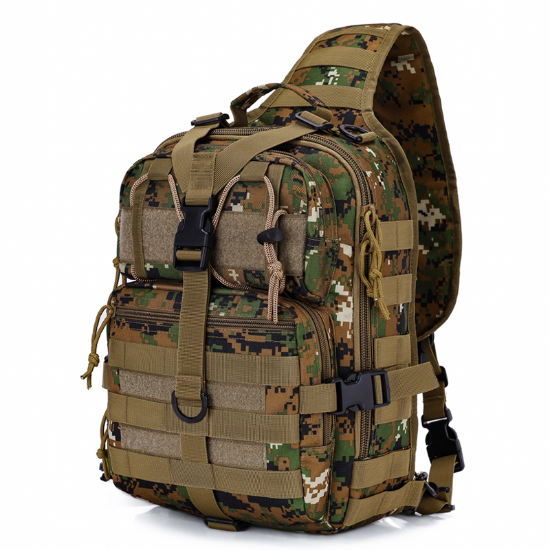 tactical sling bag backpack military rover shoulder sling pack edc molle assault range bag crossbody chest pack 916