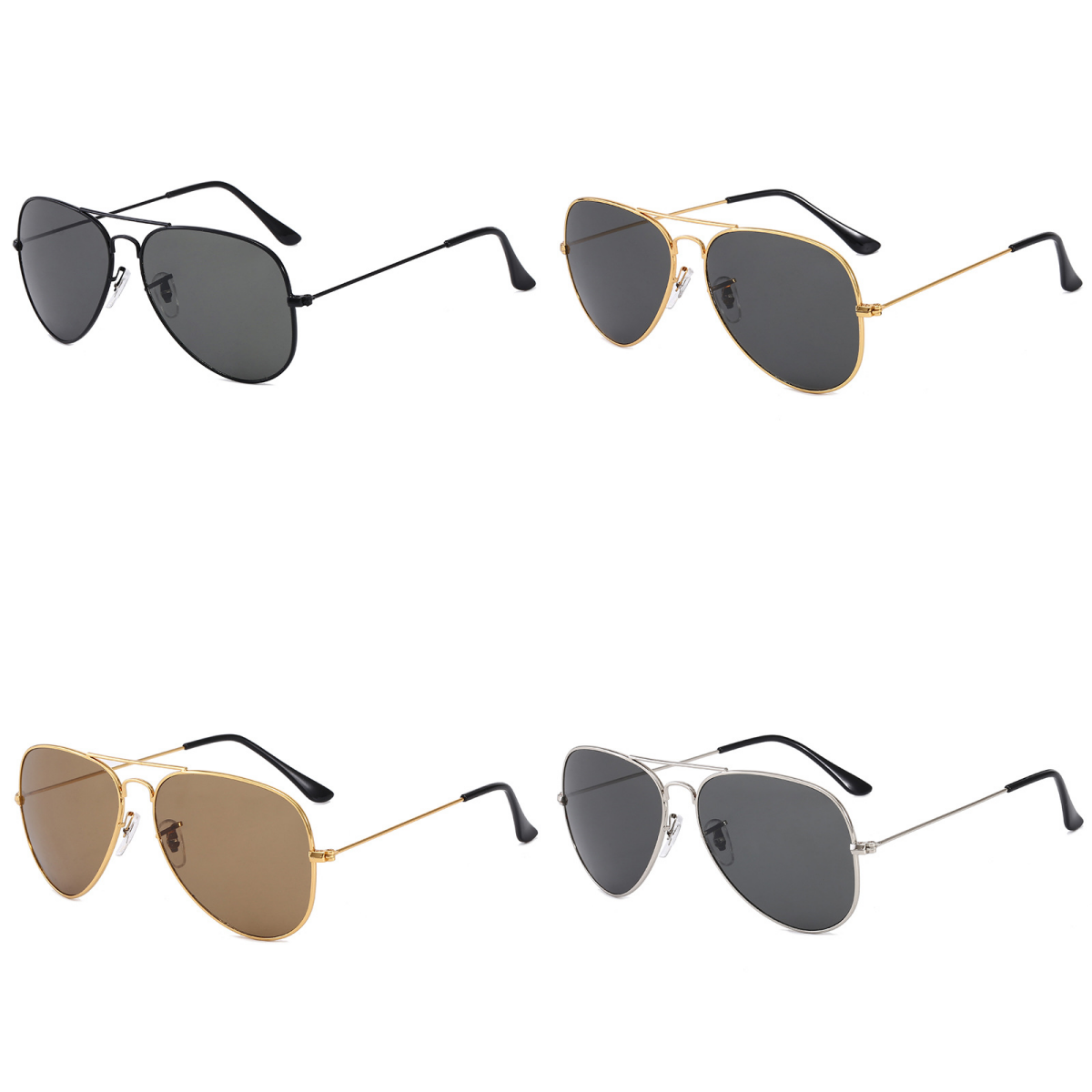 Mens designer sunglasses polarized sunglasses for women sun glasses 3025 3026 vintage pilot metal frame eyeglasses luxury sunglasses summer lunette mz035 mz006