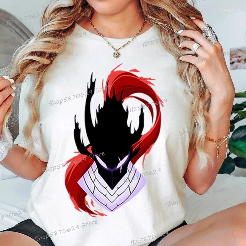 Men's T Shirts Anime Vintage Unisex T-shirt Sung Jin-woo Solo Leveling Graphic Tee Tops Cotton T-shirts Gift For Manga Lovers