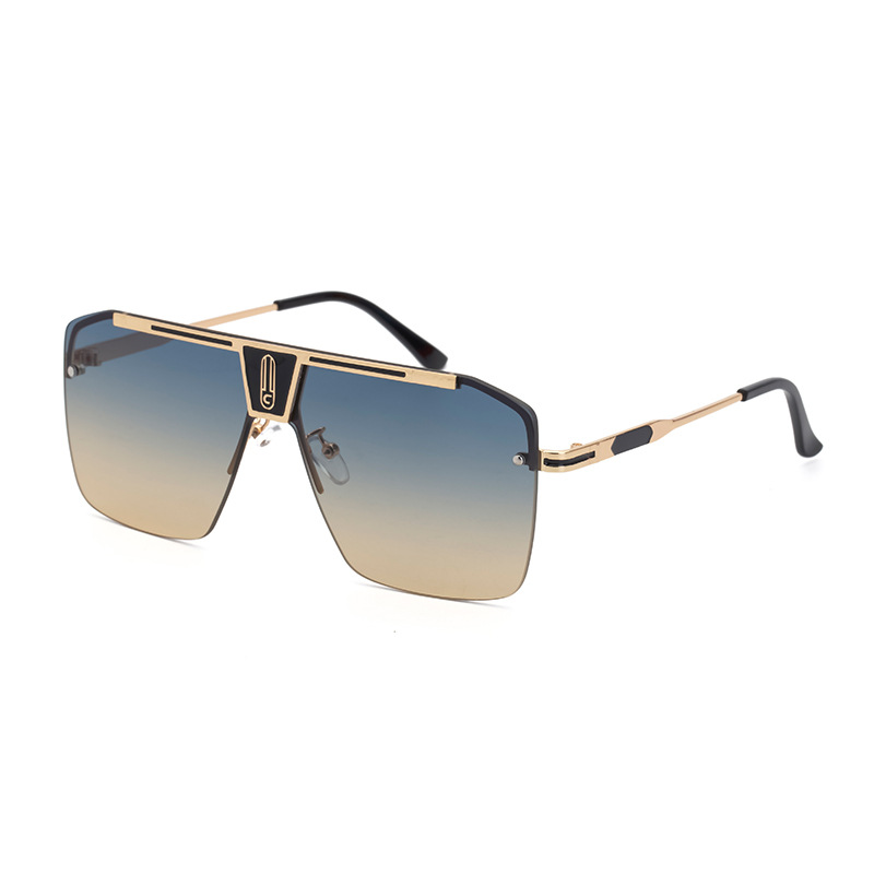 Designer Sunglasses For Women Men Fashion Metal Sunglasses Luxury Polarized Lens Goggle Pilot PC Frame Oversized UV400 Eyewear Luxury Style Sunglasses