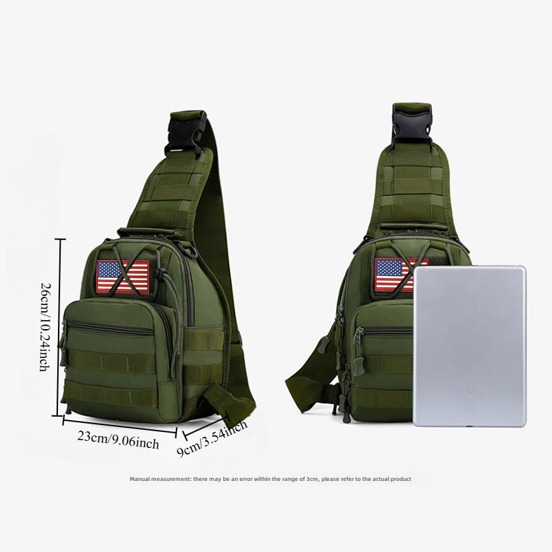 jumahe small tactical sling bag for men with holster military edc shoulder bag ccw crossbody bag 7 liters 917