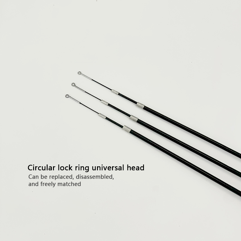 Scalable three section long pole fishing style cat toy wholesale