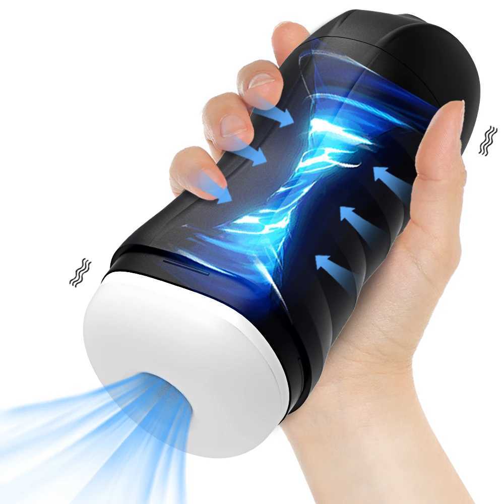 Automatic sucking male masturbator oral sex equipment machine sex toys adult products W250506