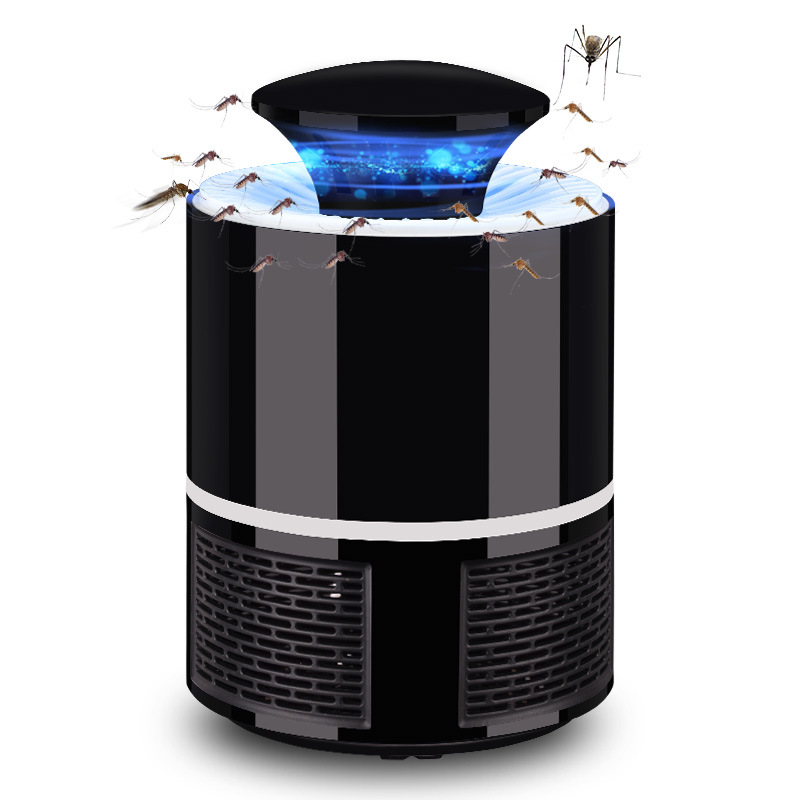 USB Ultrasonic Electric Mosquito Killer Lamp Mosquito Repellent Repeller LED Trap Fly Insect Pest Bug Zapper For Indoor Home Living Room