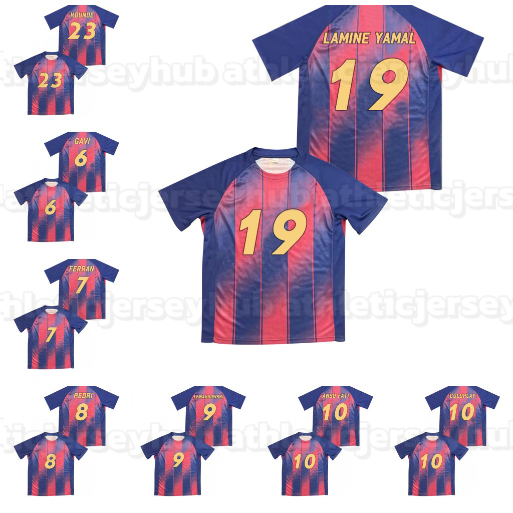 24 25 26 LAMINE YAMAL soccer jerseys GAVI OLMO football kit 2024 2025 2026 football shirt men