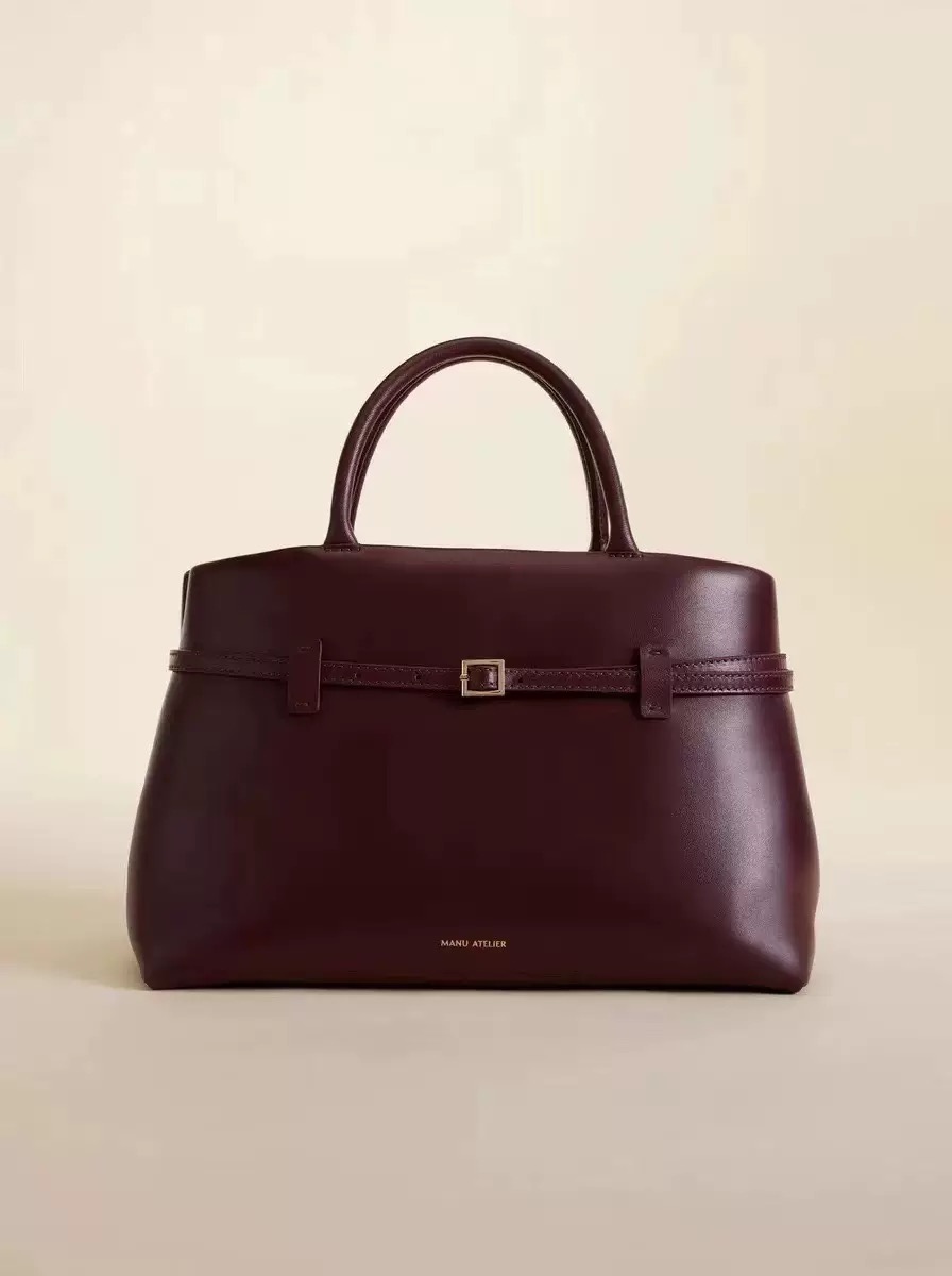 MANU Atelier Retro Tote Handbag With Large Capacity, High , Fashionable Commuting Women's Bag