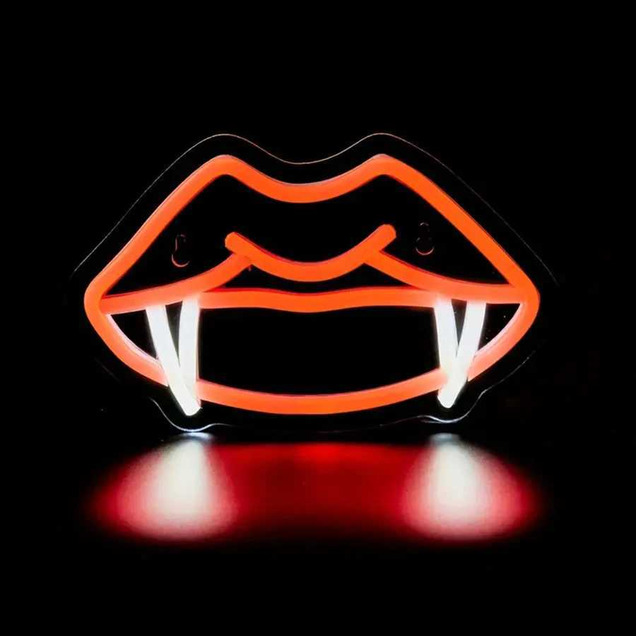 Neon Sign The Ghost Face LED Neon Light Lamp Acrylic Sign for Game Room Decor Gaming Light Accessory Gifts for Boy Room Decor Z250506