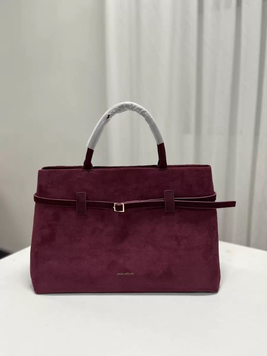 MANU Atelier Retro Tote Handbag With Large Capacity, High , Fashionable Commuting Women's Bag