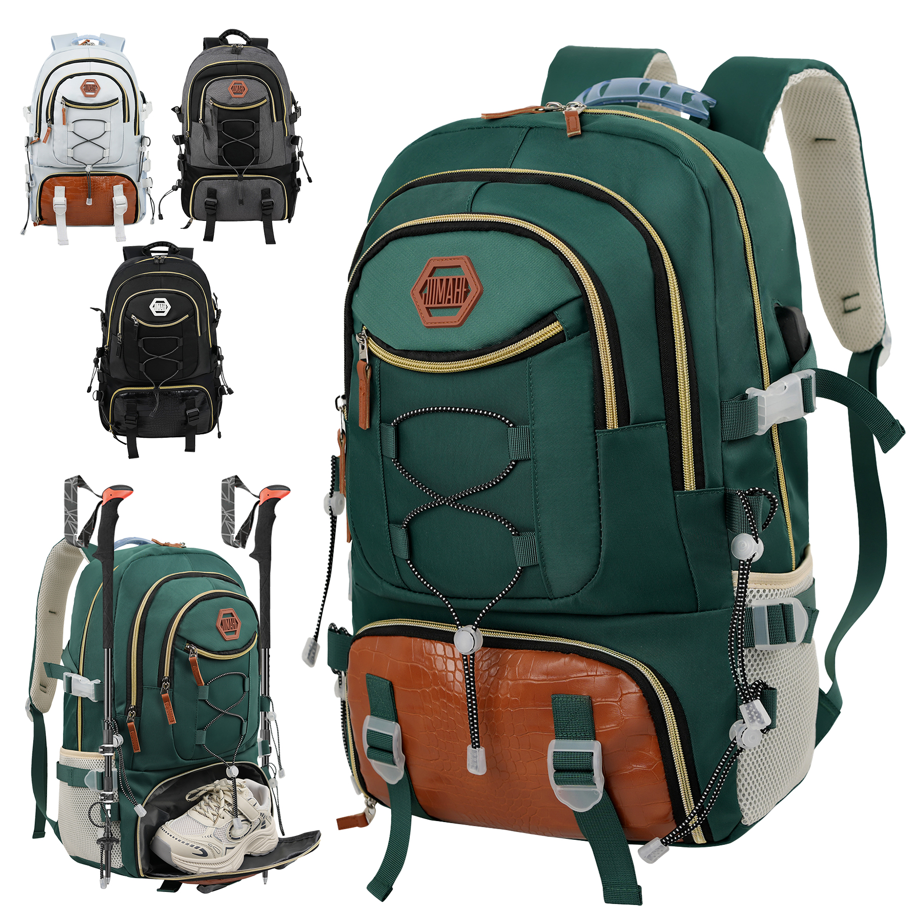 25l hiking backpack travel backpack for men women camping waterproof outdoor hiking daypack lightweight backpack 809
