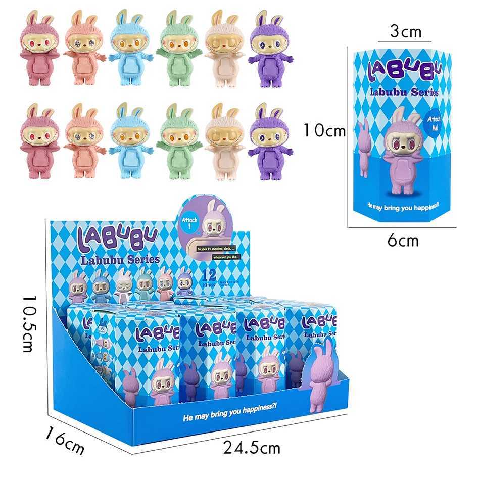 Labs Mini Figure Hippers Blind Box Cute Doll Collection Pvc Model Toys Children Birthday Christmas Gift ToysXJ250506