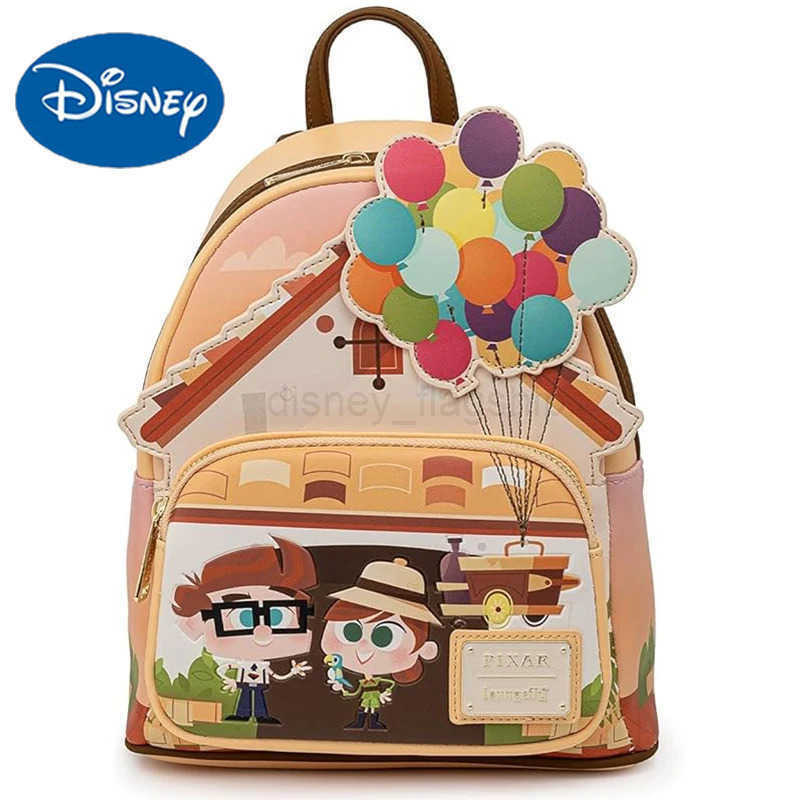 Disney Toy Story Alien Glitter Mini Backpack Pixar Work Partner Womens Double Strap Shoulder Bag Wallet Cartoon Baby BagXJ250506