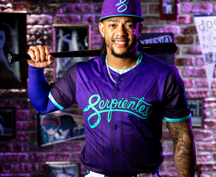 Corbin Carroll 2025 City Connect Baseball Jersey Carroll Ketel Marte Gabriel Moreno Geraldo Perdomo Randy Johnson
