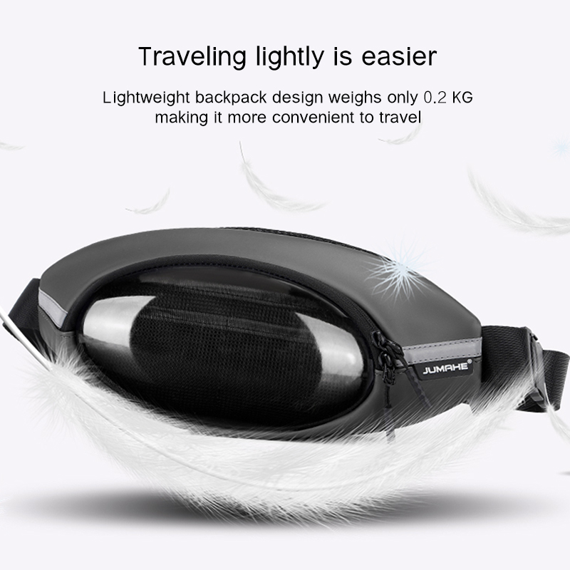 crossbody bag fanny pack sling chest bag dual pocket water resistant waist pack running belt phone holder for women men 316