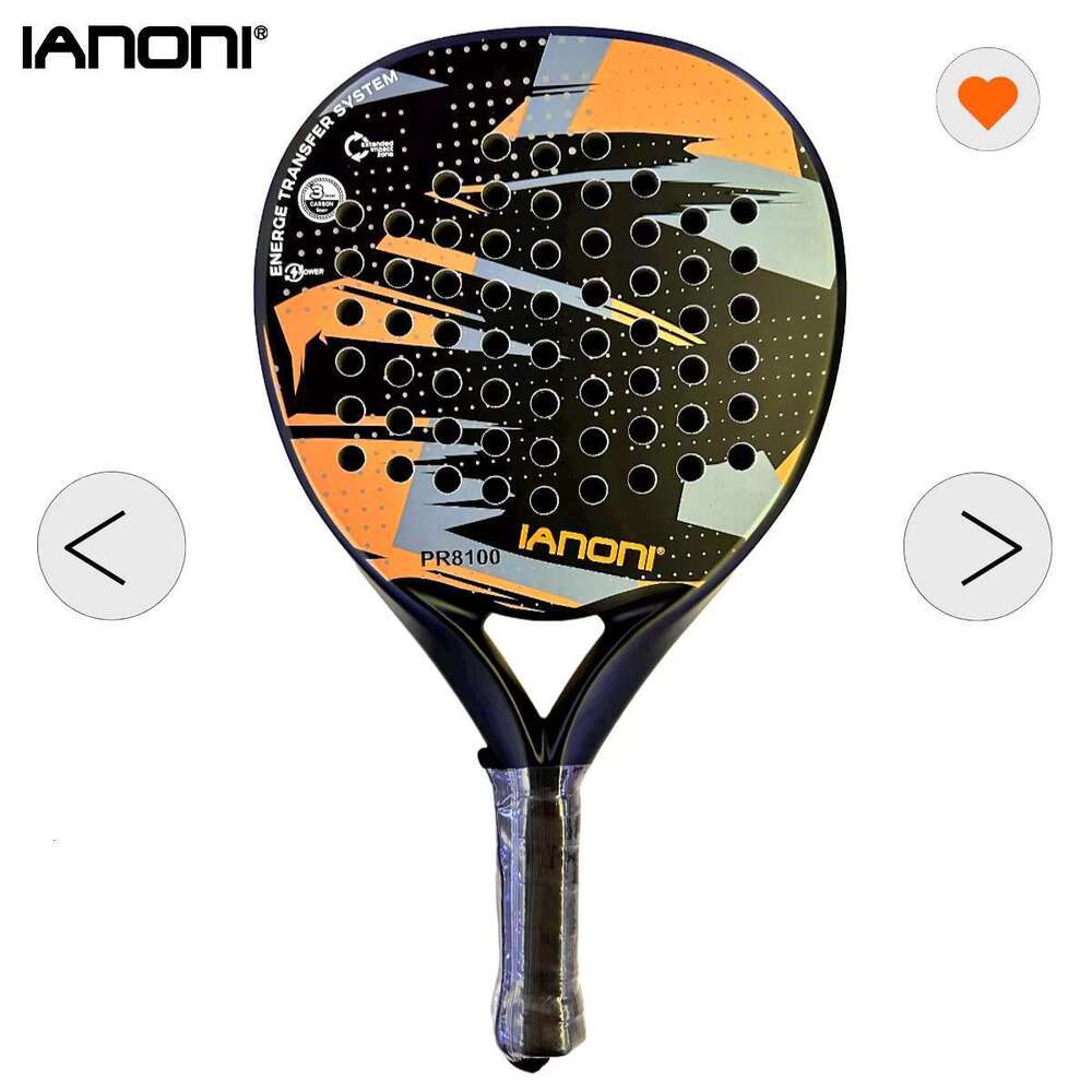 IANONI carbon fiber Raquette Raquettes Palas De Padel racket