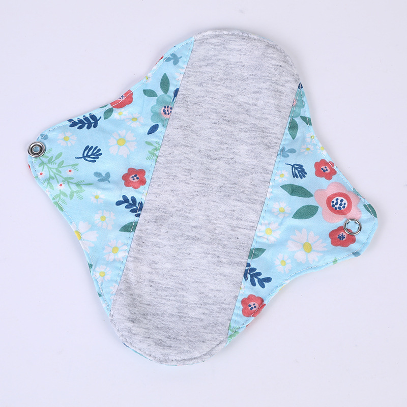Mats simfamily 10Pcs Reusable Pads Bamboo Charcoal Sanitary Washable Panty Liner Mama Maternity Menstrual Cotton 230504