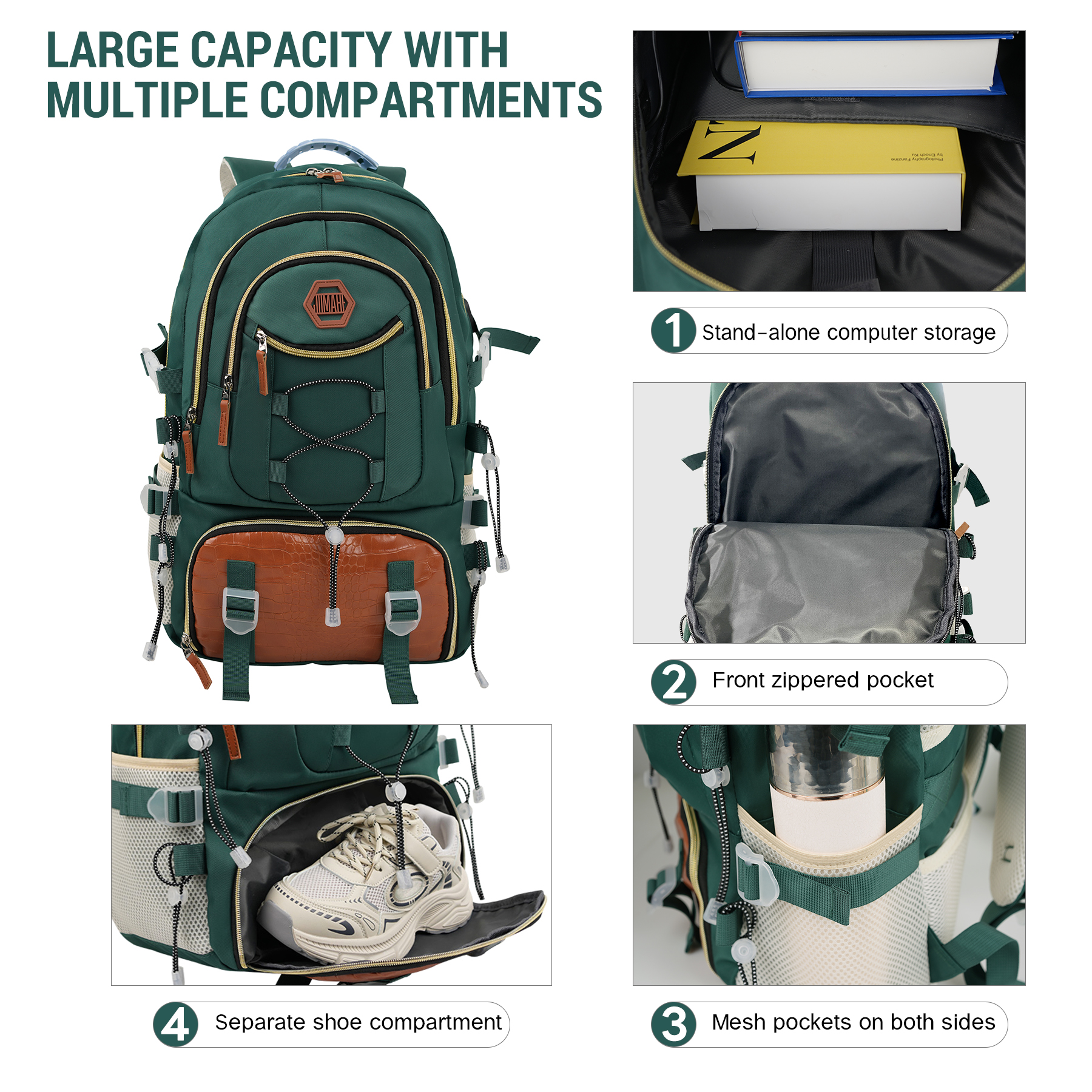 25l hiking backpack travel backpack for men women camping waterproof outdoor hiking daypack lightweight backpack 809