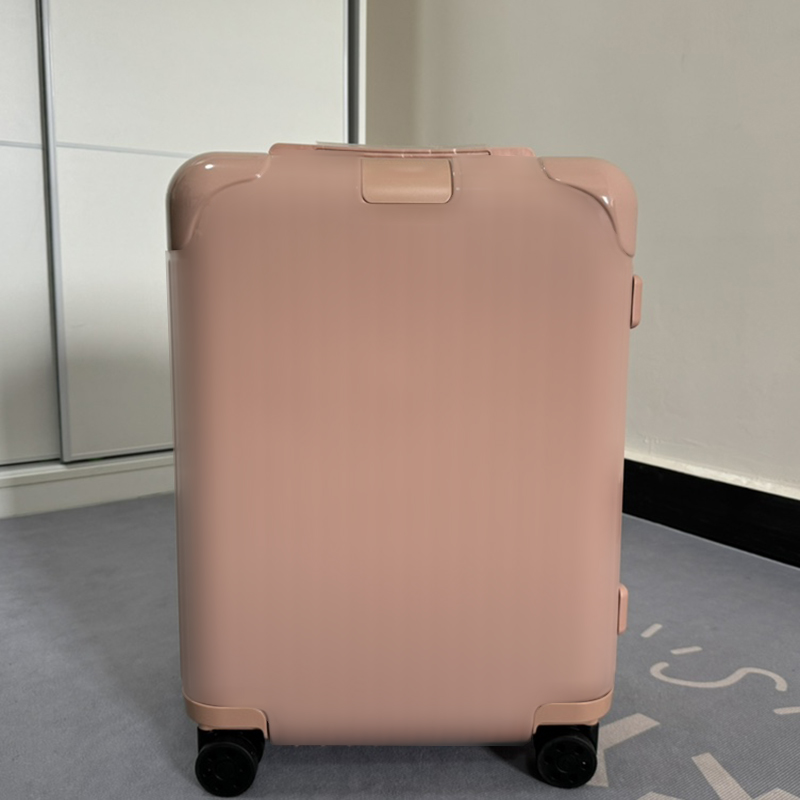 Rim0 brand luggage Essenti series fashionable large-capacity universal wheel trolley case multi-colour optional PC material boarding box.